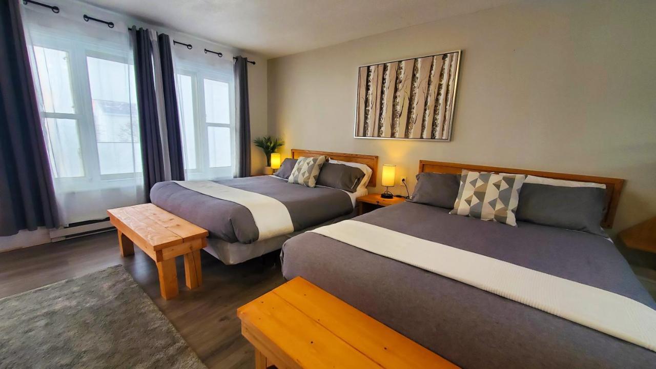 Motel Lofts Fleuve Et Montagnes Sainte-Anne-de-Beaupré Exteriér fotografie