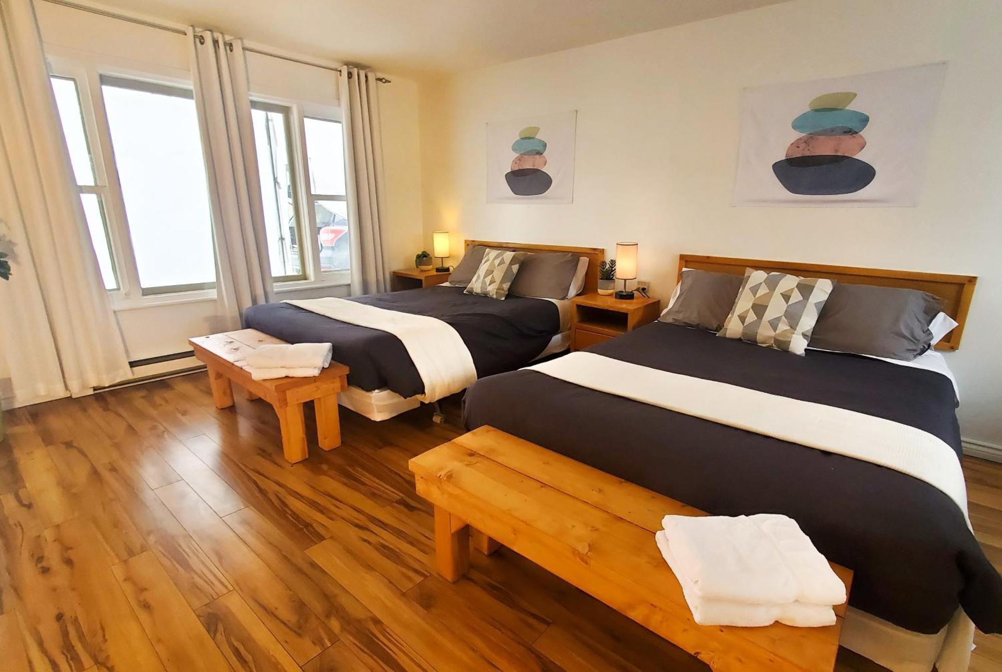Motel Lofts Fleuve Et Montagnes Sainte-Anne-de-Beaupré Exteriér fotografie