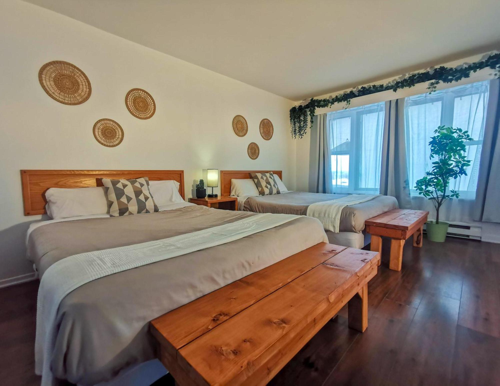 Motel Lofts Fleuve Et Montagnes Sainte-Anne-de-Beaupré Exteriér fotografie